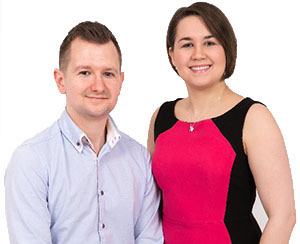 Chartered Certified accountants Aimee and Martin Hargreaves